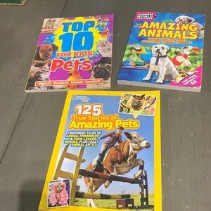Lot Of 3 Educational Animal Books